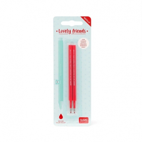 Set di 2 Refill per Penna Gel - ROSSO
