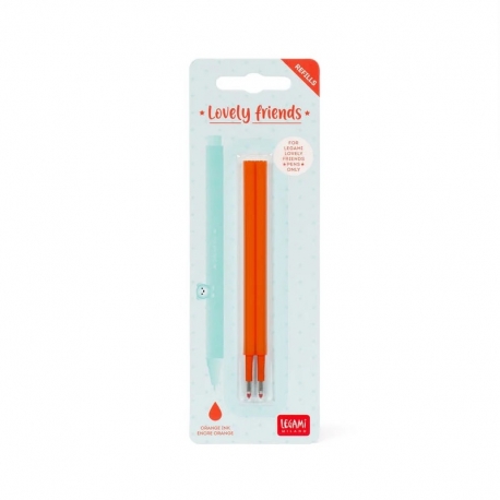 Set di 2 Refill per Penna Gel - ORANGE