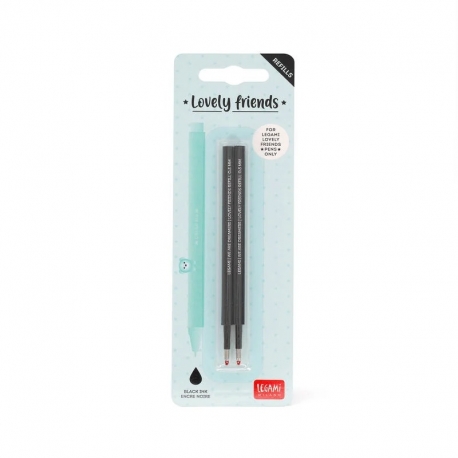 Set di 2 Refill per Penna Gel - nero