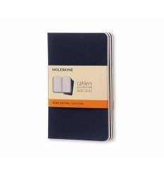 CAHIER RULED POCKET NAVY