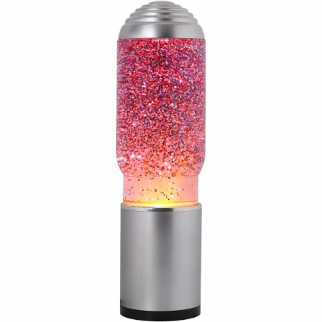 LAMPADA ADA BASE GRIGIO SCURO E GLITTER