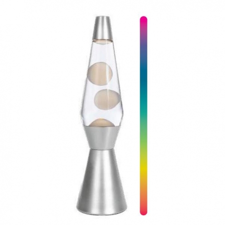 LAMPADA LAVA LED SPACESHIP