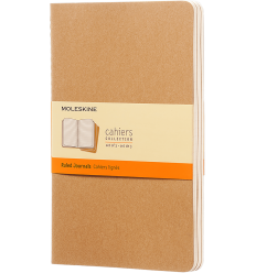 RULED CAHIER KRAFT COVER LARGE