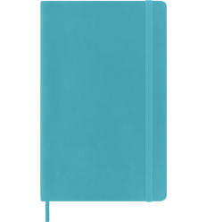 MOLESKINE NOT LG PLA SOFT REEF BLUE