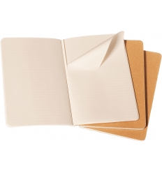 RULED CAHIER KRAFT COVER POCKET