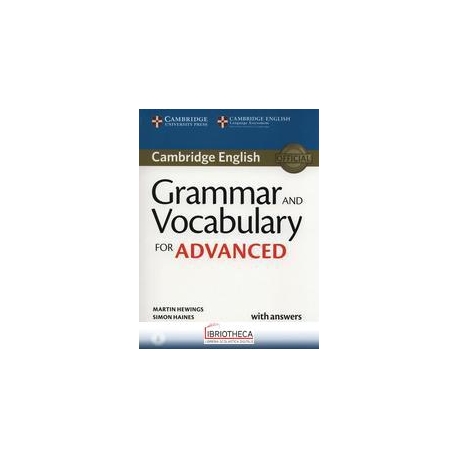 GRAMMAR AND VOCABULARY FOR ADVANCED ED. MISTA