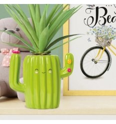 Portapenne in Ceramica - CACTUS