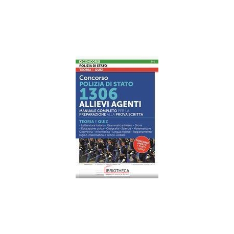 CONCORSO POLIZIA DI STATO - 1306 ALLIEVI AGENTI - MA