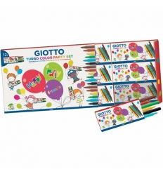 GIOTTO TURBO COLOR PARTY SET 12 PZ