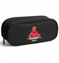 Khaby Lame Astuccio Portapenne ROSA - NERO