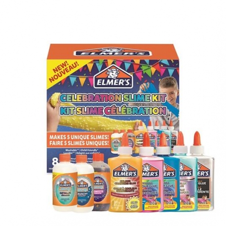 KIT CELEBRATION SLIME ELMER' S