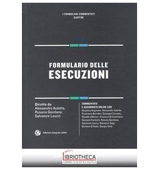 FORMULARIO DELLE ESECUZIONI