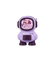 Salvadanaio Space Bank Astronauta VIOLA