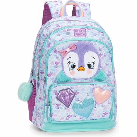 ZAINO SCUOLA ORG. PINGUINO MOFUMOFU