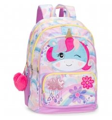 ZAINO SCUOLA ORG. UNICORNO MOFUMOFU