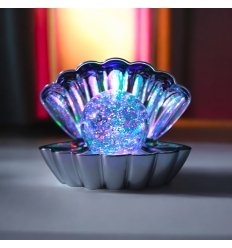 Lampada a Conchiglia silver