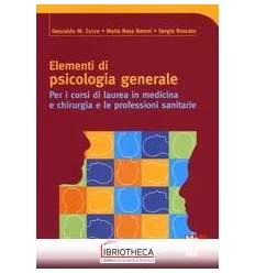 ELEMENTI DI PSICOLOGIA GENERAL
