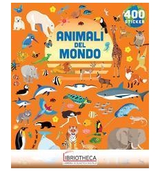 ANIMALI NEL MONDO 400 STICKER
