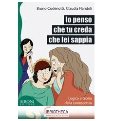 IO PENSO CHE TU CREDA CHE LEI SAPPIA