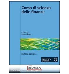 CORSO DI SCIENZA DELLE FINANZE