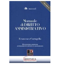 Manuale di diritto amministrativo