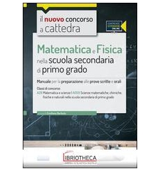 CC4/29 MATEMATICA E FISICA NELLA SCUOLA SECONDARIA D