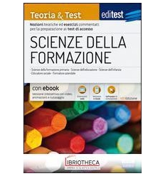 SCIENZE DELLA FORMAZIONE-TEORIA - 7ED