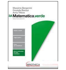 MATEMATICA VERDE SECONDA ED. 3A+3B ED. MISTA