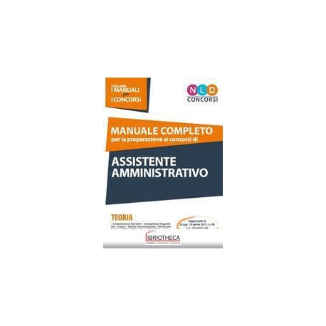 MANUALE COMPLETO PER LA PREPARAZIONE AI CONCORSI DI