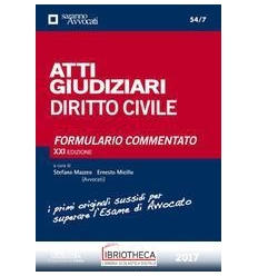 ATTO GIUDIZ DIRITTO CIV 2017