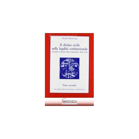 DIRITTO CIVILE NELLA LEGALITA_COSTIT. 2 (NO RESA)