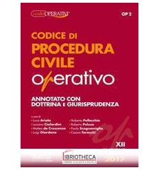 CODICE PROC CIVILE OPER