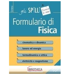 FORMULARIO DI FISICA