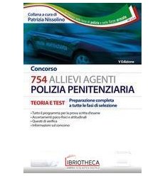 CONCORSO 754 ALLIEVI AGENTI POLIZIA PENITENZIARIA. T