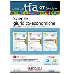 TFA. SCIENZE GIURIDICO-ECONOMICHE CLASSE A46 (A019)