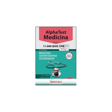 ALPHA TEST MEDICINA, ODONTOIATRIA, VETERINARIA 11.00