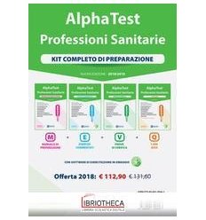 ALPHA TEST. PROFESSIONI SANITARIE. KIT COMPLETO DI P