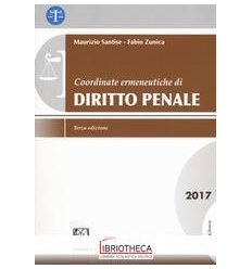 COORDINATE ERMENEUTICHE DI DIRITTO PENALE - TERZA ED