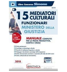 15 MEDIATORI CULTURALI MINITERO GIUST