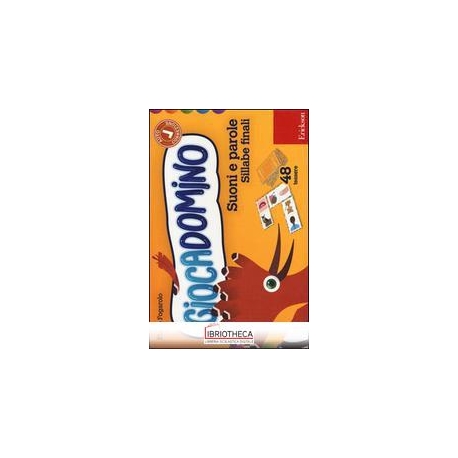 GIOCADOMINO- SUONI E PAROLE- SILLABE FINALI