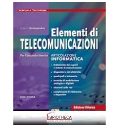 ELEMENTI DI TELECOMUNICAZIONI ED. MISTA