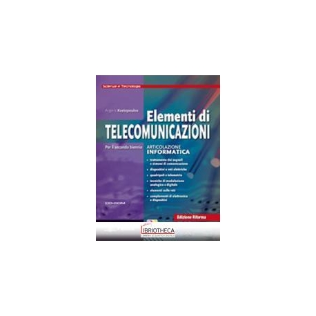 ELEMENTI DI TELECOMUNICAZIONI ED. MISTA