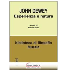 ESPERIENZA E NATURA