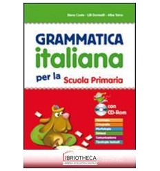 GRAMMATICA ITALIANA PER LA SCUOLA PRIMARIA