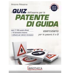 QUIZ DELL'ESAME PER LA PATENTE DI GUIDA. ESERCIZIARI