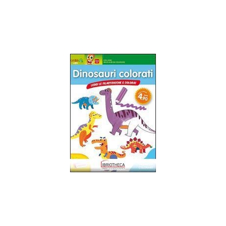 MAXI ALBI DA COLORARE I DINOSAURI