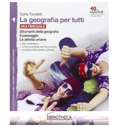 GEOGRAFIA PER TUTTI 1 ED. MISTA