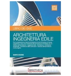 HOEPLI TEST. ARCHITETTURA INGEGNERIA EDILE. LIBRO DE