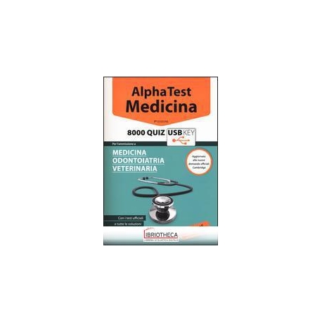 ALPHA TEST MEDICINA. 8000 QUIZ USB