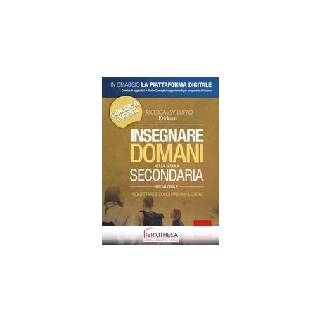 INSEGNARE DOMANI NELLA SCUOLA SECONDARIA PROVA ORALE